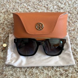 Tory Burch Rectangular Sunglasses